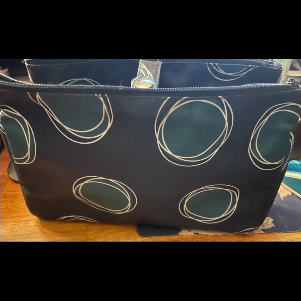 ThirtyOne Swap It Pocket purse insert polka dots